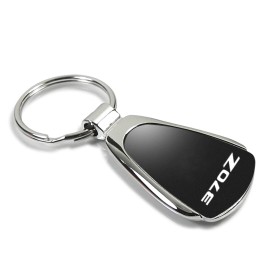 Au-Tomotive Gold, Inc for Nissan 370Z Black Tear Drop Key Chain Key-ring Keychain