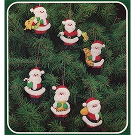 Bucilla - Santa's Surprises - Jeweled Felt Applique Ornament Kit 82013