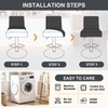 Eco-Ancheng Bar Stool Covers Set of 4 Counter Height Bar