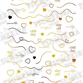 TSUMEKIRA Wave Line Heart Produced by Ichchoko (Gel Only)