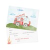 Essi's Stoff Boutique 10 Fire Brigade Invitation Cards – Fire
