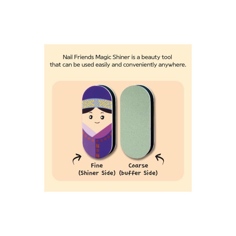 Nail Shiner Buffer Block, Nail Care Tool, Nail Buffer and