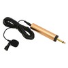 3.5mm Wired Lavalier Microphone 16.4ft Cable Portable Omnidirectional Condenser Clip