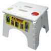 B&R Plastics 101-6 EZ 9-Inch Foldz Step Stool, White