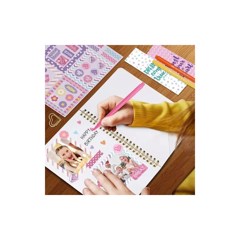 Kit De Diario Para Niñas Agendas Diy Juego De Albumes