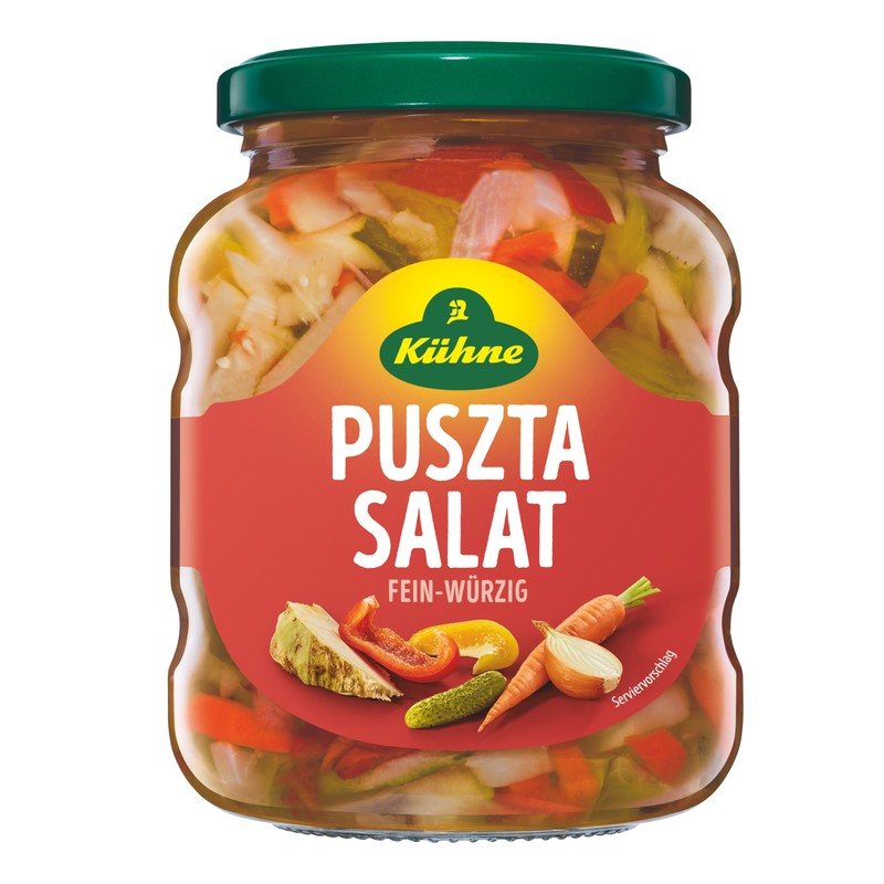 Spicy Puszta Salad - 370 ml by KUHNE