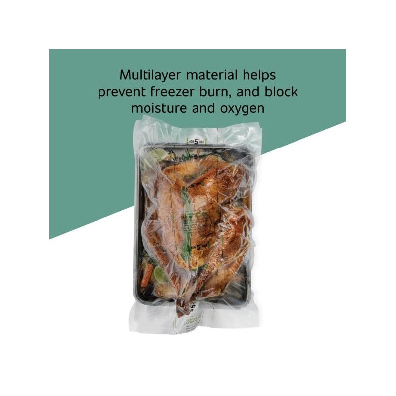 FoodSaver 11" x 16' Expandable Vacuum Seal Rolls (2 Count)