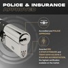 IRONWORX® Spectre Nickel 40mm (Internal) / 45mm (External) (85mm) Maximum-Security