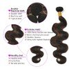 BilltiiWW Ombre Human Hair P1B30 Highlight Body Wave Bundles Two