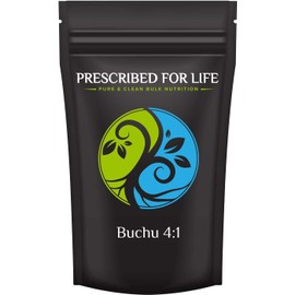 Prescribed For Life Buchu Powder 4:1, Natural Agathosma betulina Leaf Extract, Gluten Free, Vegan, Non GMO (113g)