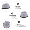 IWOWHERO 4pcs Washing Machine Feet Pads Anti-Slip Anti-Shock Pad Heighten