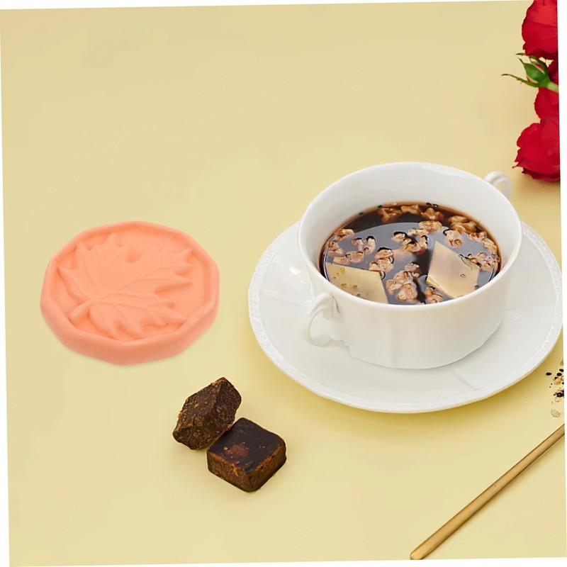 COLLBATH Maple Leaf Shaped Sugar Softening Disc Sugar Moisturizing Tablets