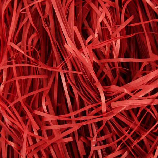 200g Red Shredded Tissue Paper for Gift Boxes & Hamper