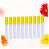 LIFKOME 10pcs Transparent Sealed Tube Needle Holder Storage Bottles for