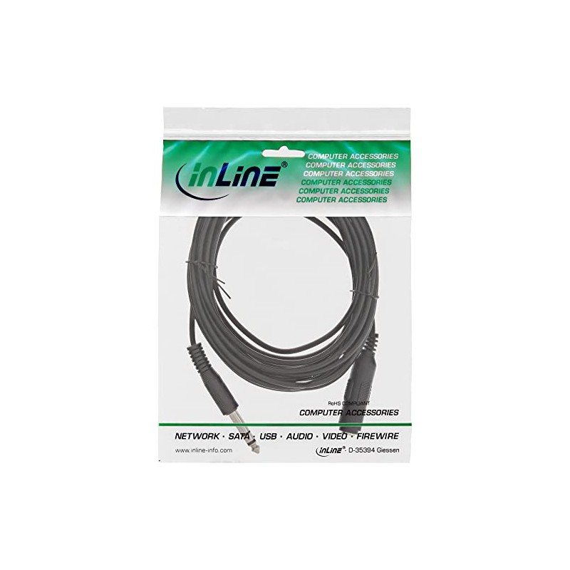 Kabel Audio Klinken-Verlängerung 6.3 5m