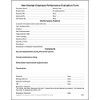 Performance Review Form for Non-Exempt Employee, 8.5 x 11, 75