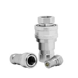 Hydraulic Coupler 3/4 NPT ISO 5675, CEKER Quick Connect Pioneer Style Agricultural Hydraulic Coupling Tractor Couplers