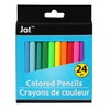 Jot 24 Piece Mini Colored Pencils Arts Craft School Supplies