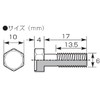 Kitaco 70-500-71102 Rotor Bolts K-PIT Steel M6 x 17 P1.25