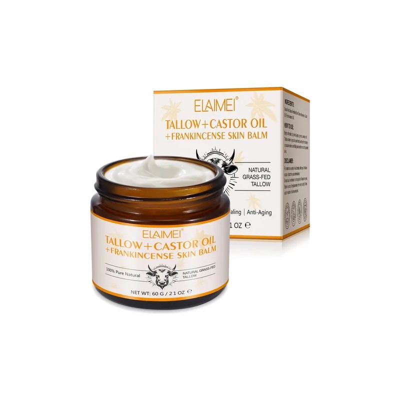 Crema Sebo De Res Con Frankincense Incienso Hidratante Natur