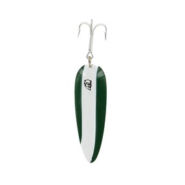 Dardevle Nickel Back 1 oz Fishing Spoons, Green