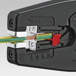 KNIPEX Tools 12 42 195 MultiStrip 10 Insulation Stripper, 8-32 AWG