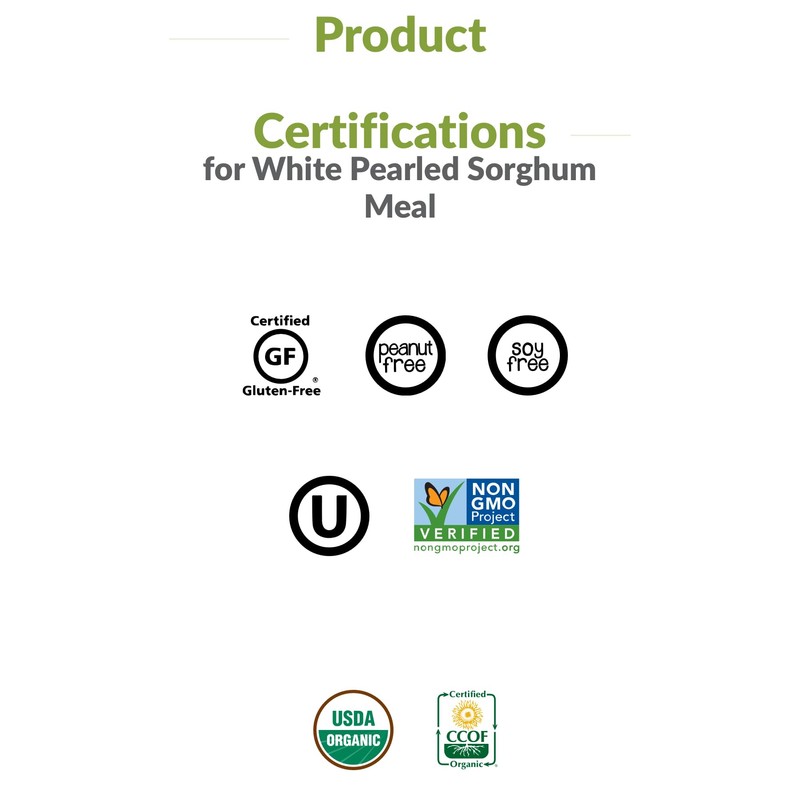 Pearled White Sorghum Meal