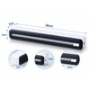 Magnetic Plastic Wrap Dispenser with Cutter for Kitchen Use –