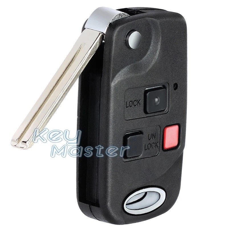 KeyMaster for Lexus LX470 1998-2004 Upgraded Flip Keyless Remote Key