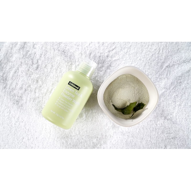 BY WISHTREND Green Tea&Enzyme Powder Wash 70g