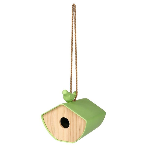 moses. Leaf & Flower Bird House, Small House for Hanging