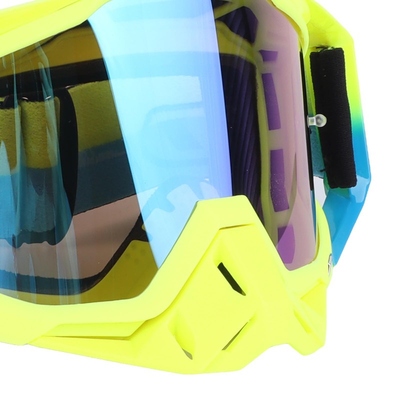 Alomejor Professional Adult Motocross Goggles Multi Use Soft Sponge Support