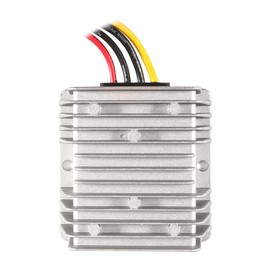 DC Converter 12 V to 24 V 10 A Buck Voltage Regulator Module Voltage Regulator Car DC Current Converter Waterproof for Truck Vehicle Boat Cars Audio LED Display