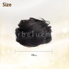Herbeluemily Bun Wig, Extension, Partial Wig, Point Wig, Hair Extension,