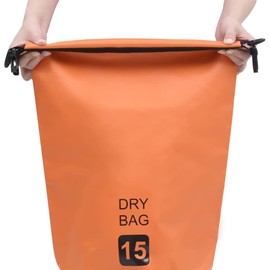 Udorich Durable Waterproof Dry Bag for Outdoor Adventures, Lightweight and Protective, Boating and Surfing, 4 Gallon Size