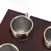 6Pcs Mule Mug Holder Set Sturdy Hammered Cocktail Drink Beer