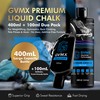 50ML/100ML/400ML Superior Grip Premium Liquid Chalk. Long Lasting Mess-Free Gym