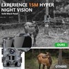 Trail Camera, 60MP Hunting Camera with WiFi, 32GB TF Card,