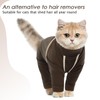 Katzinst Sticky Hair Cat Onesie, Sweater for Cat, Cat Clothes