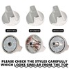 ZNTVW W11517331 W11117415 Range Surface Burner Knob Gas Control Assembly