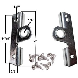 888 Corp Medium Flanger Picture Hangers - 6 Pair