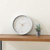 Fuji Boeki 28191 Wall Clock, Width 10.0 x Depth 1.8