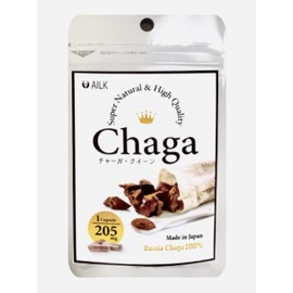 チャーガ100% 無添加 ロシア産 チャーガ サプリ 天然チャーガ100% ロシア霊芝 カバノアナタケ 白樺の木 AILK(アイルク)チャーガクイーン 200mg/粒 (お試し25粒)