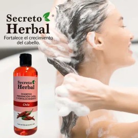 Shampoo Secreto Herbal Anticaída Fortalecimiento Chile 500ml