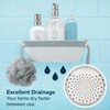 SlipX Solutions Shower Organizer Caddy, Sturdy Storage Organizer, Power Lock
