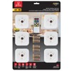 LED Under Cabinet Slim Puck Light 6-Pack, Universal Remote Control