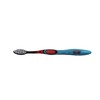 Top Med ETS Smokers Toothbrush Extra Hard (Red and Blue,