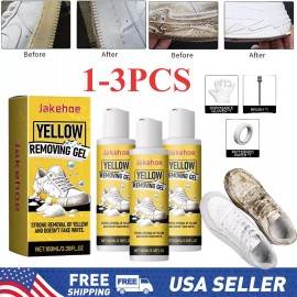 Unbranded White Shoe Cleaner Kit Whitening Cleaning Gel Oxidation Removes Dirt Shoe Clean - 1PC