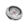 Air Compressor Oil Level Gauge Sight Glass Aluminum & Organic