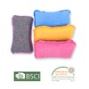 UPSTAR Kitchen Sponges for Dishes, Microfiber Cleaning Scrubber, Non-Scratch Scrubbies